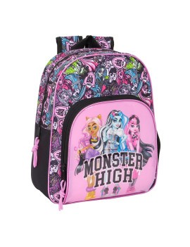 MOCHILA INFANTIL ADAPTABLE CARRO MONSTER HIGH "DRAMA"