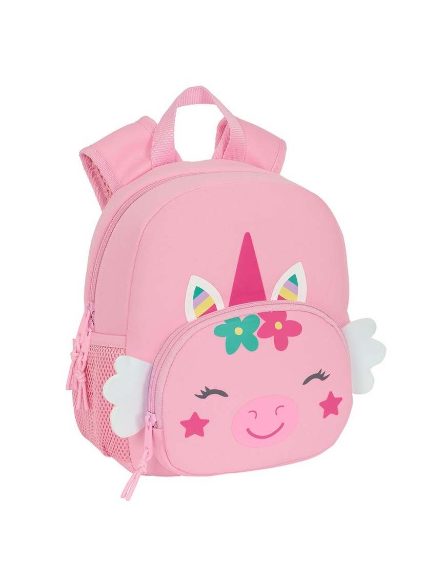 MOCHILA NEOPRENO SAFTA "UNICORNIO"