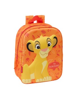 MOCHILA GUARDERIA 3D BOLSILLO RED EL REY LEON