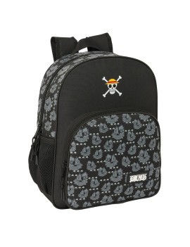 MOCHILA JUNIOR ADAPTABLE CARRO ONE PIECE "PIRATES"