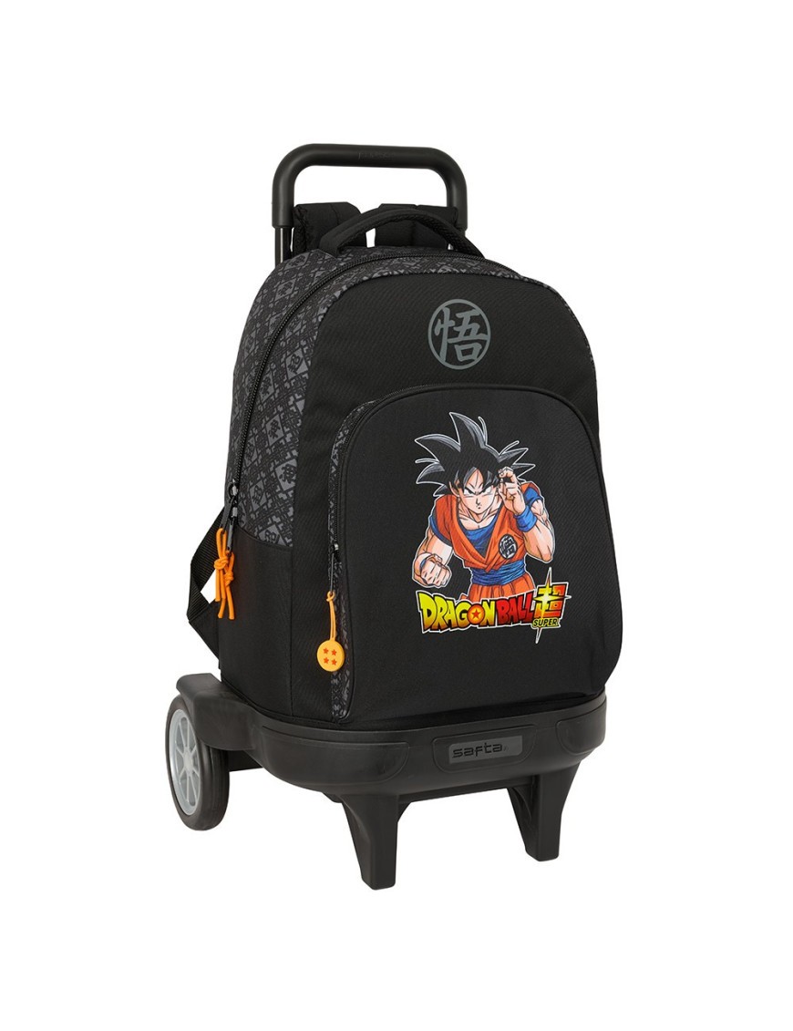 MOCHILA GRANDE C/RUEDAS COMPACT EVOL. EXT. DRAGON BALL "COMBAT"