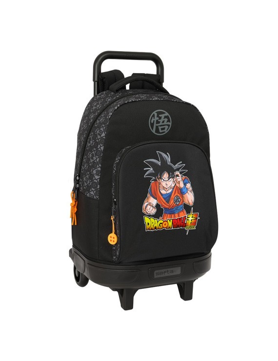 MOCHILA GRANDE C/RUEDAS COMPACT EXTRAIBLE DRAGON BALL "COMBAT"