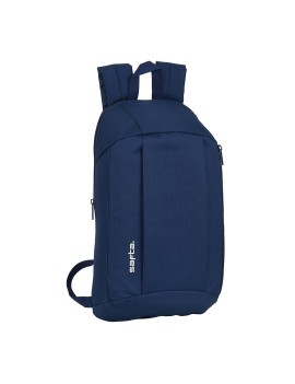 MINI MOCHILA BOLSILLO VERTICAL SAFTA AZUL NAVY