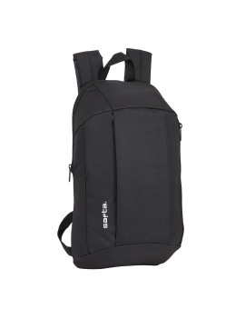 MINI MOCHILA BOLSILLO VERTICAL SAFTA NEGRO