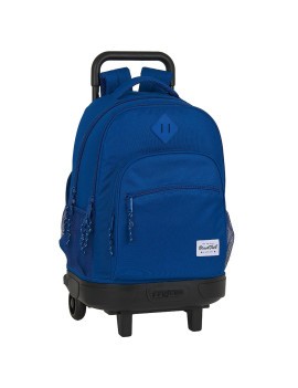 MOCHILA GRANDE C/RUEDAS COMPACT EXT.ORGA BLACKFIT8 OXFORD