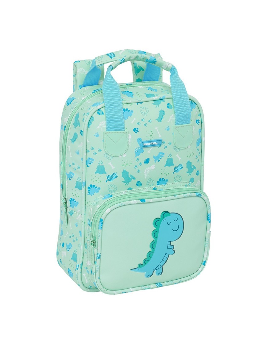 MOCHILA INFANTIL CON ASAS SAFTA PREESCOLAR "DINO"