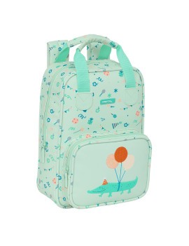 MOCHILA INFANTIL CON ASAS SAFTA PREESCOLAR "FIESTA"