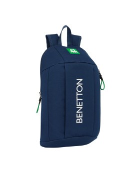 MINI MOCHILA CREMALLERA VERTICAL BENETTON "GREEN"