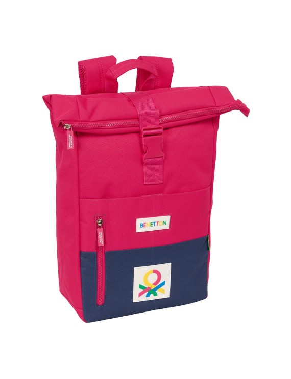 MOCHILA SOLAPA PARA PORTATIL 15,6'' BENETTON "CHERRY"