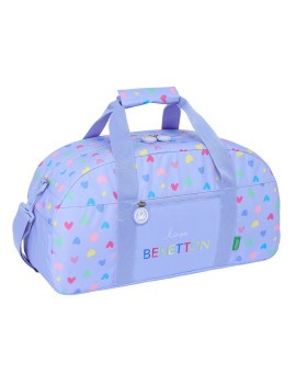 BOLSA DEPORTE BENETTON "LILA"