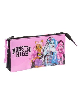 PORTATODO TRIPLE MONSTER HIGH "DRAMA"