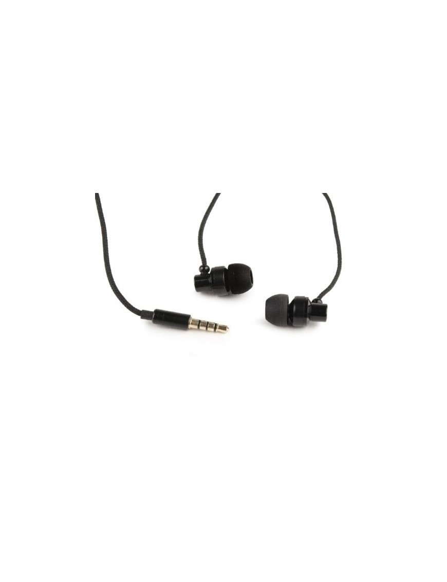 Auriculares gembird micro. "paris" negro