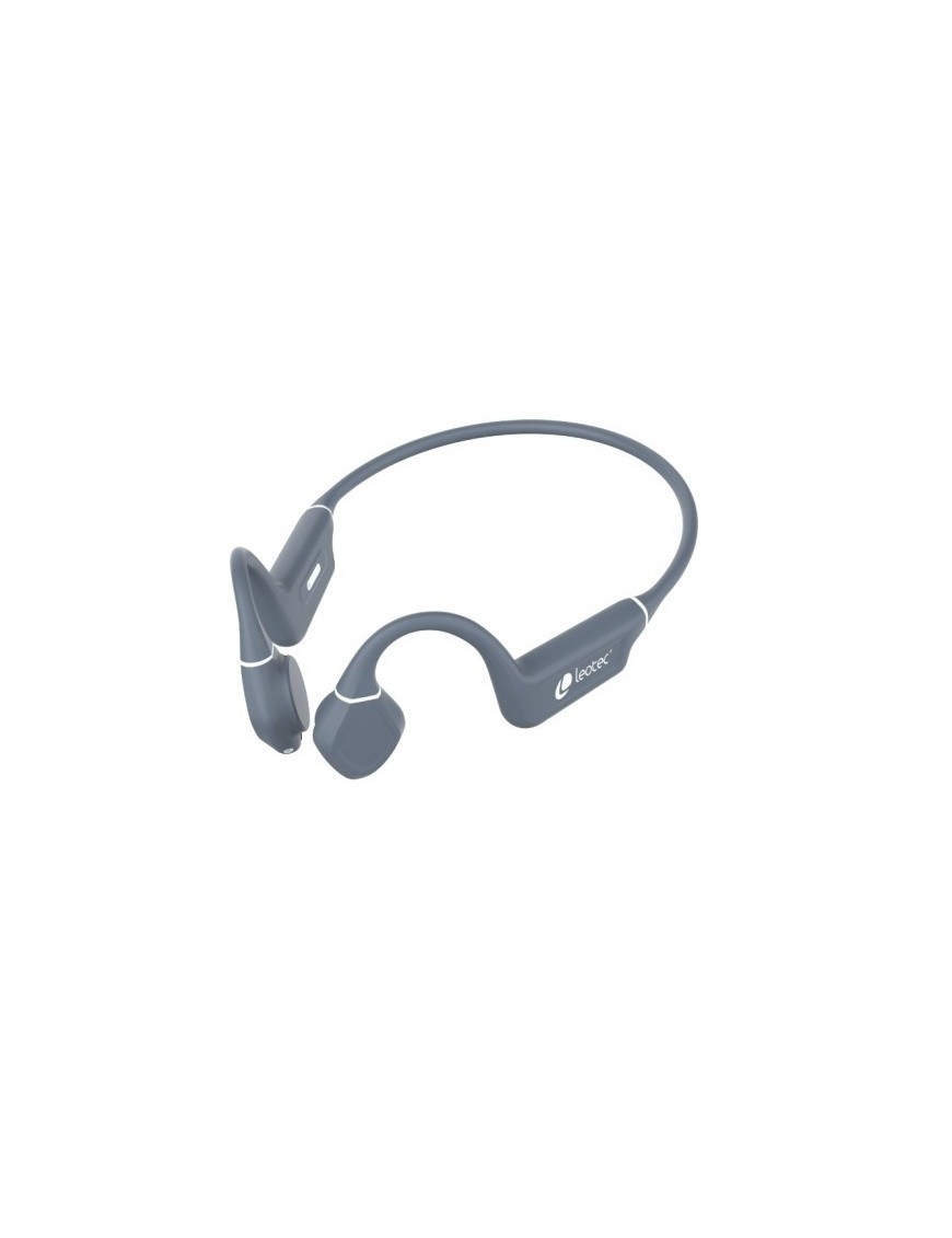 Auriculares leotec kuri gris