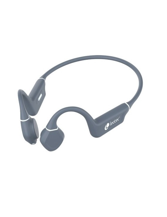 Auriculares leotec kuri gris