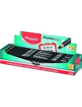 Lapiz marcador maped pizarra negro