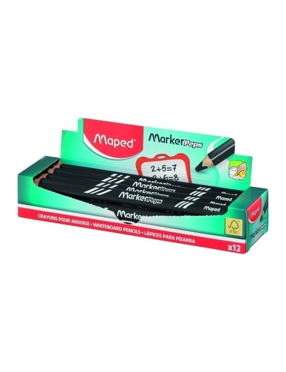 Lapiz marcador maped pizarra negro