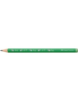 Lapiz faber castell jumbo hb dino. verde