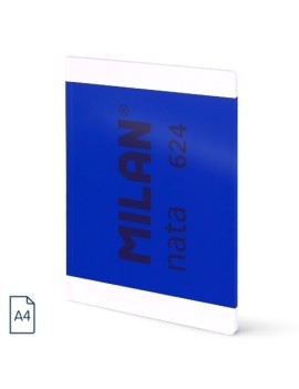 Libreta milan 624 a4 48h cd.5 azul