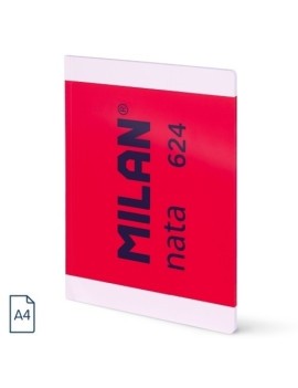 Libreta milan 624 a4 48h cd.5 rosa