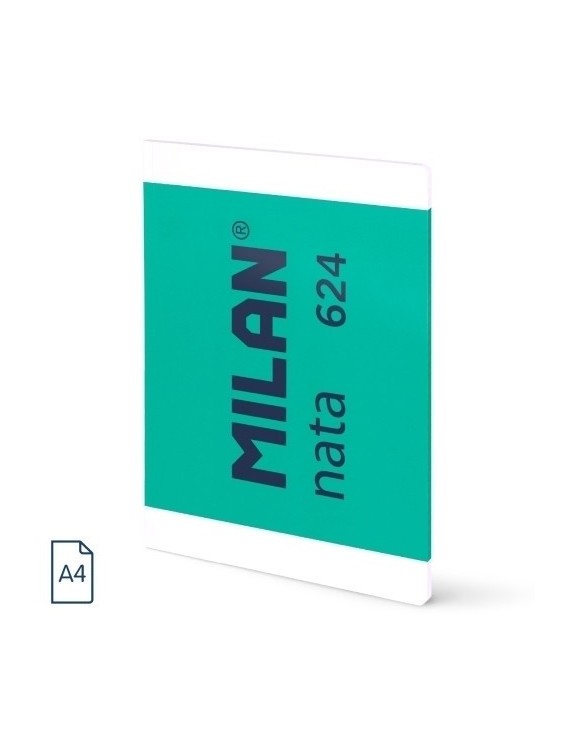 Libreta milan 624 a4 48h cd.5 verde