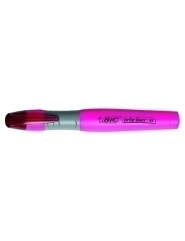 Rotulador fluor bic brite liner xl rosa