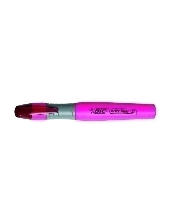 Rotulador fluor bic brite liner xl rosa