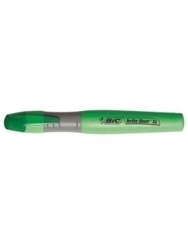 Rotulador fluor bic brite liner xl verde