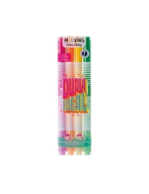 Rotulador fluor mooving duo est.4