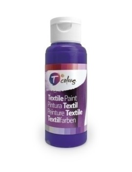 Pintura tela tcolors 80 ml violeta