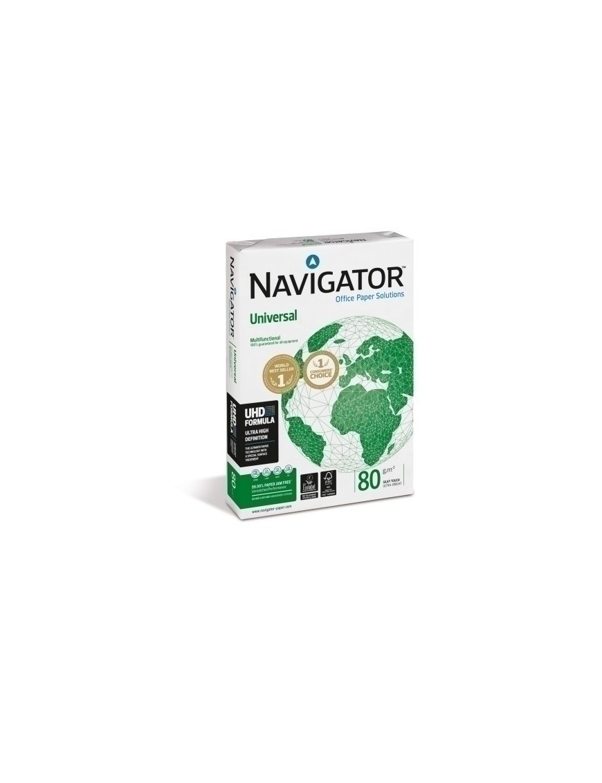 Papel A4 Navigator 80G 500H Universal