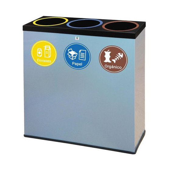Papelera Metalica
