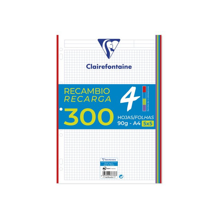 Recambio Clairef.A4