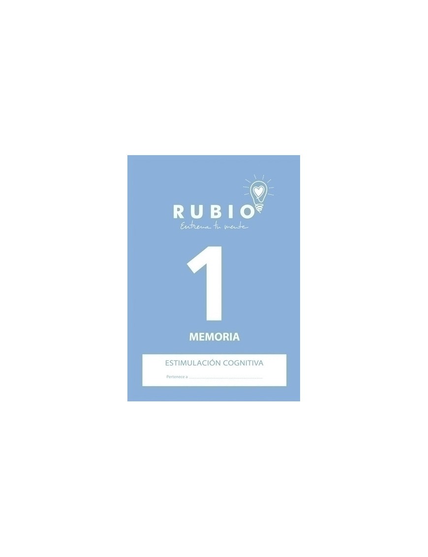 CUADERNO RUBIO A4 ESTIM.COGN.MEMORIA