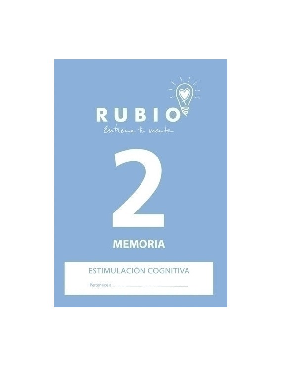 CUADERNO RUBIO A4 ESTIM.COGN.MEMORIA