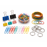 Sujeción(pinzas, clips, gomas, anillas)
