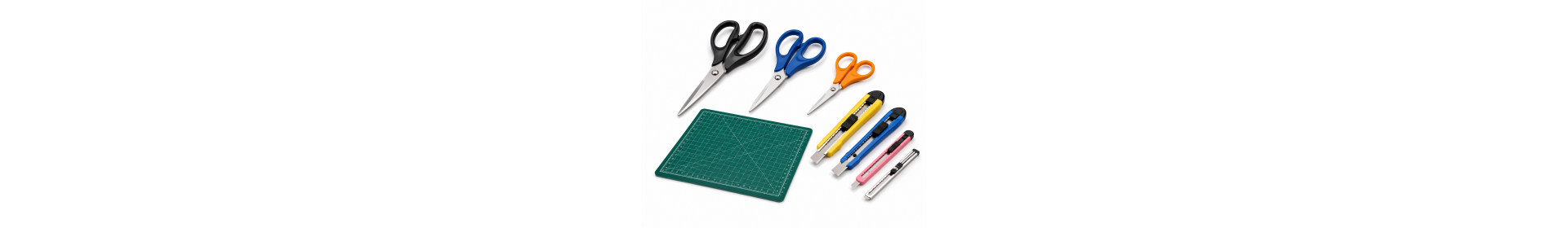 Tijeras, cutters y bases de corte para oficina | Estudio ADO